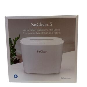 SoClean 3 CPAP Equipment Sanitizer New Sealed